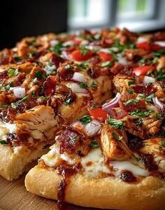 Spicy BBQ Chicken Pizza