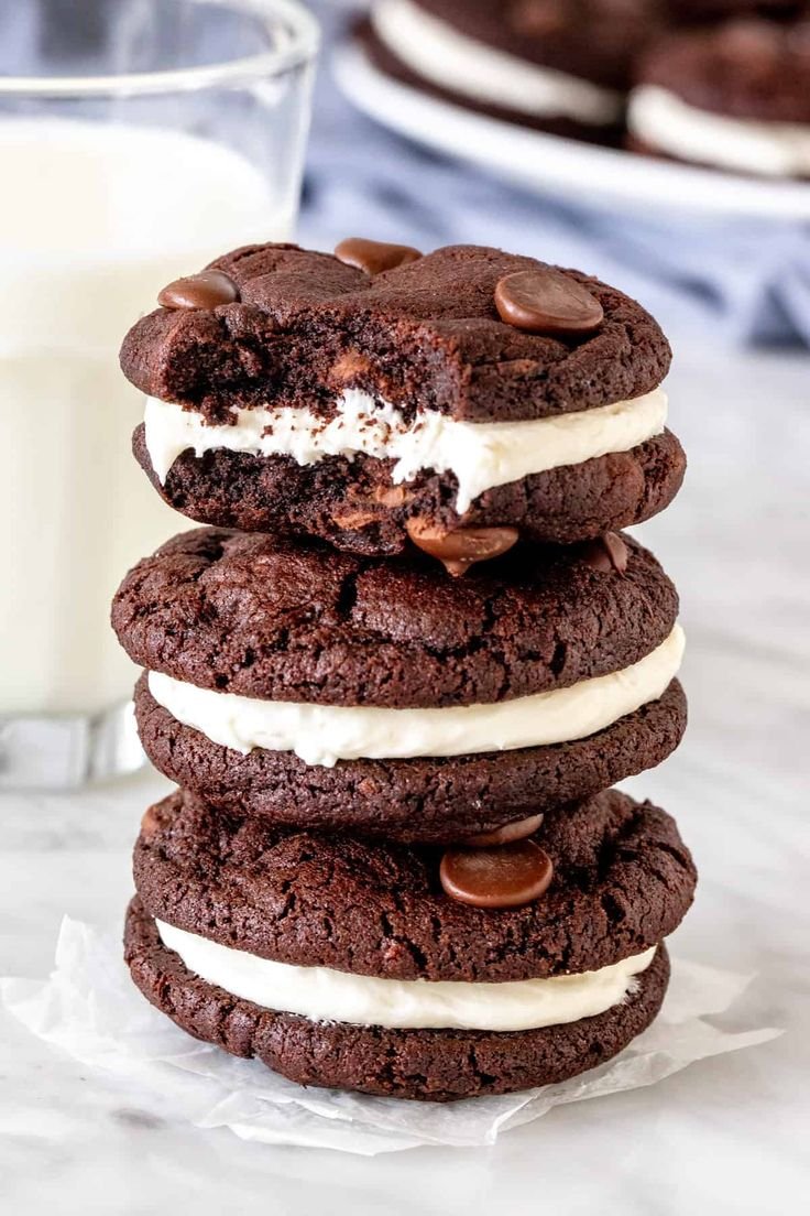 Double Cream Chocolate Biscuits