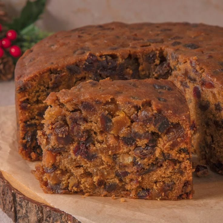Traditional Christmas Fruit Cake