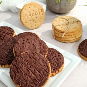 Chocolate-Coated Digestive Biscuits