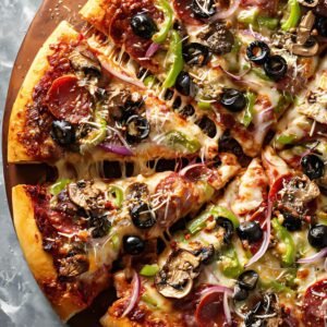 Loaded Veggie Supreme Pizza
